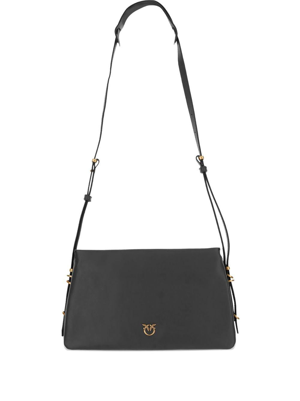Borsa a spalla One Two Three Love in pelle 105161A0QO Z99Q PINKO