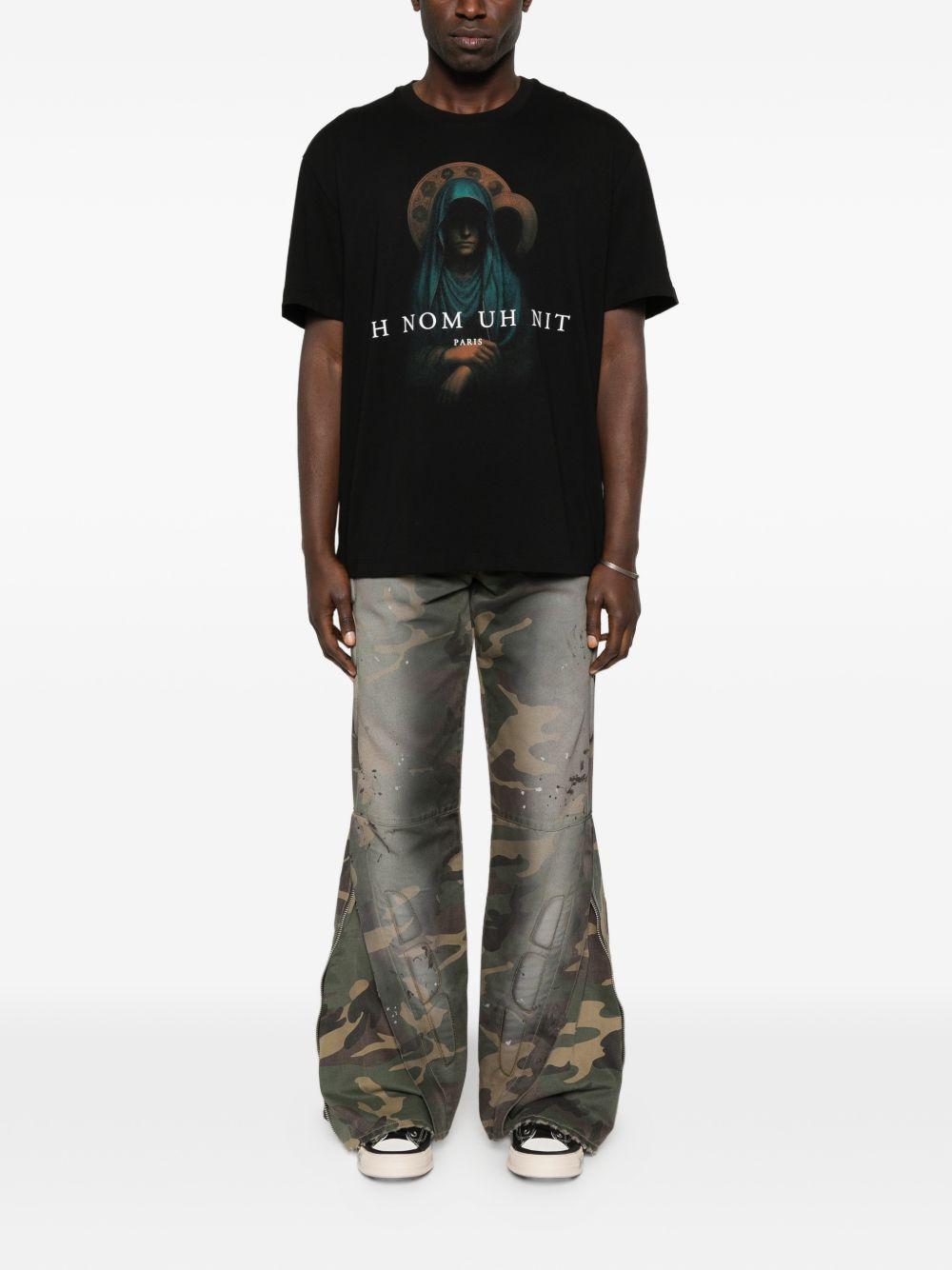 T-shirt in cotone con stampa grafica NUS26206 009 IH NOM UH NIT