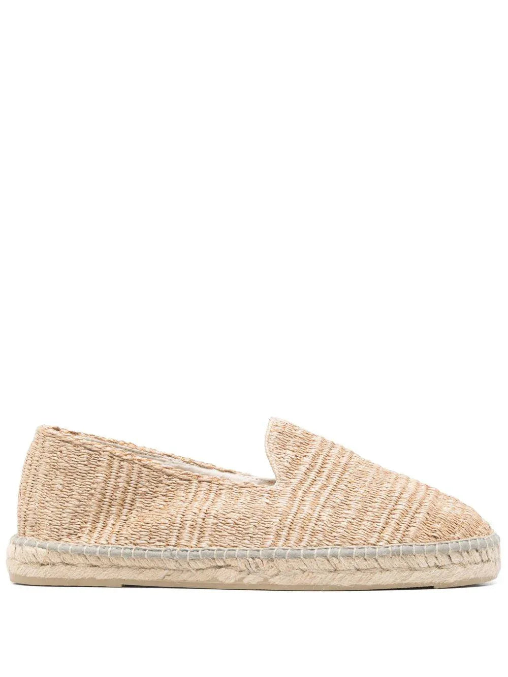 Espadrillas flat in rafia natural - Preludio Moda