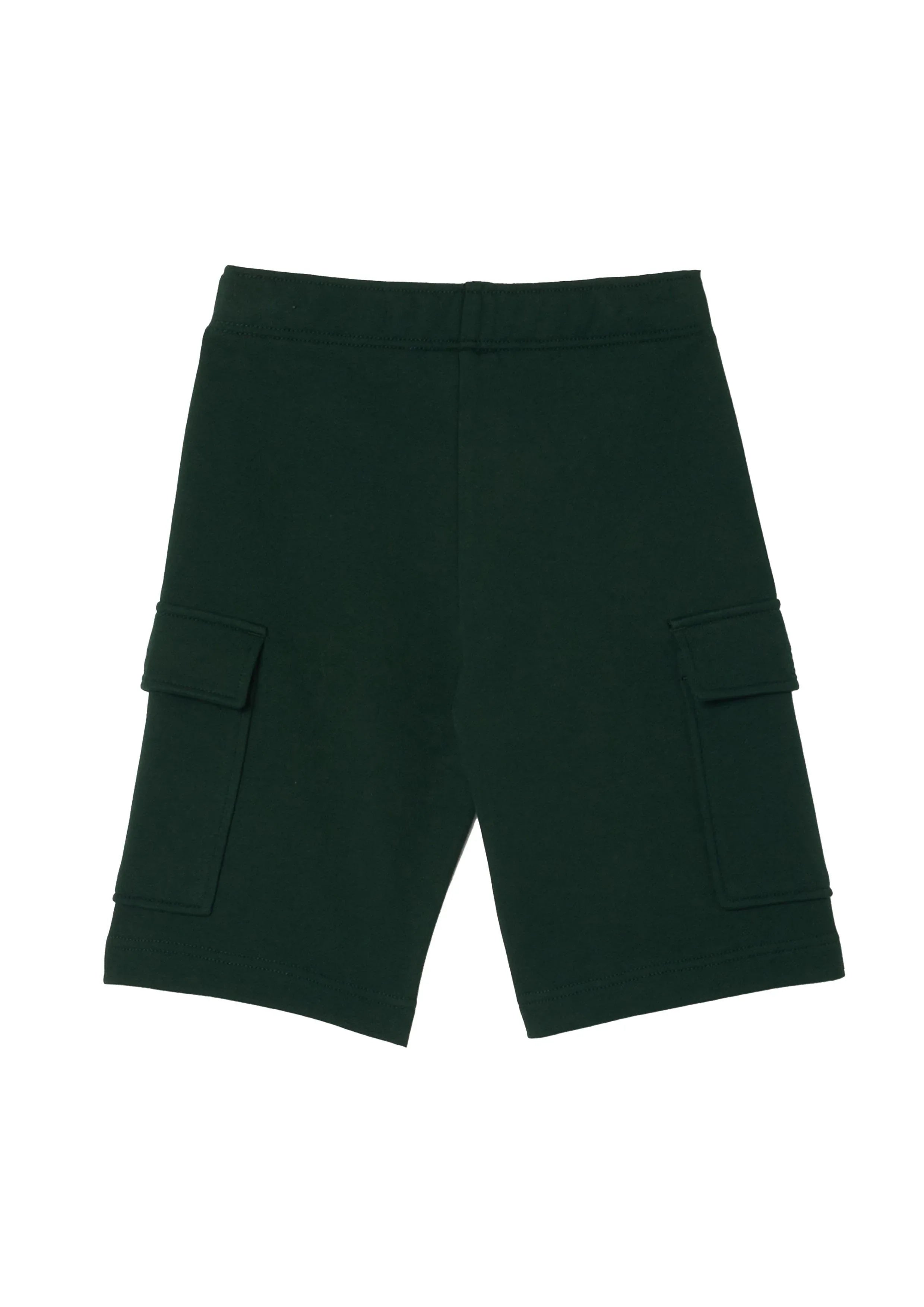 Bermuda cargo verde scuro mini logo - Preludio Moda