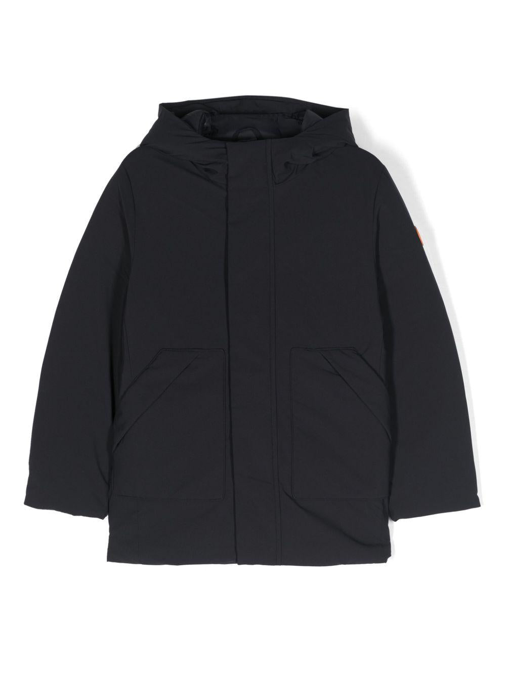 Parka Albi blu/nero