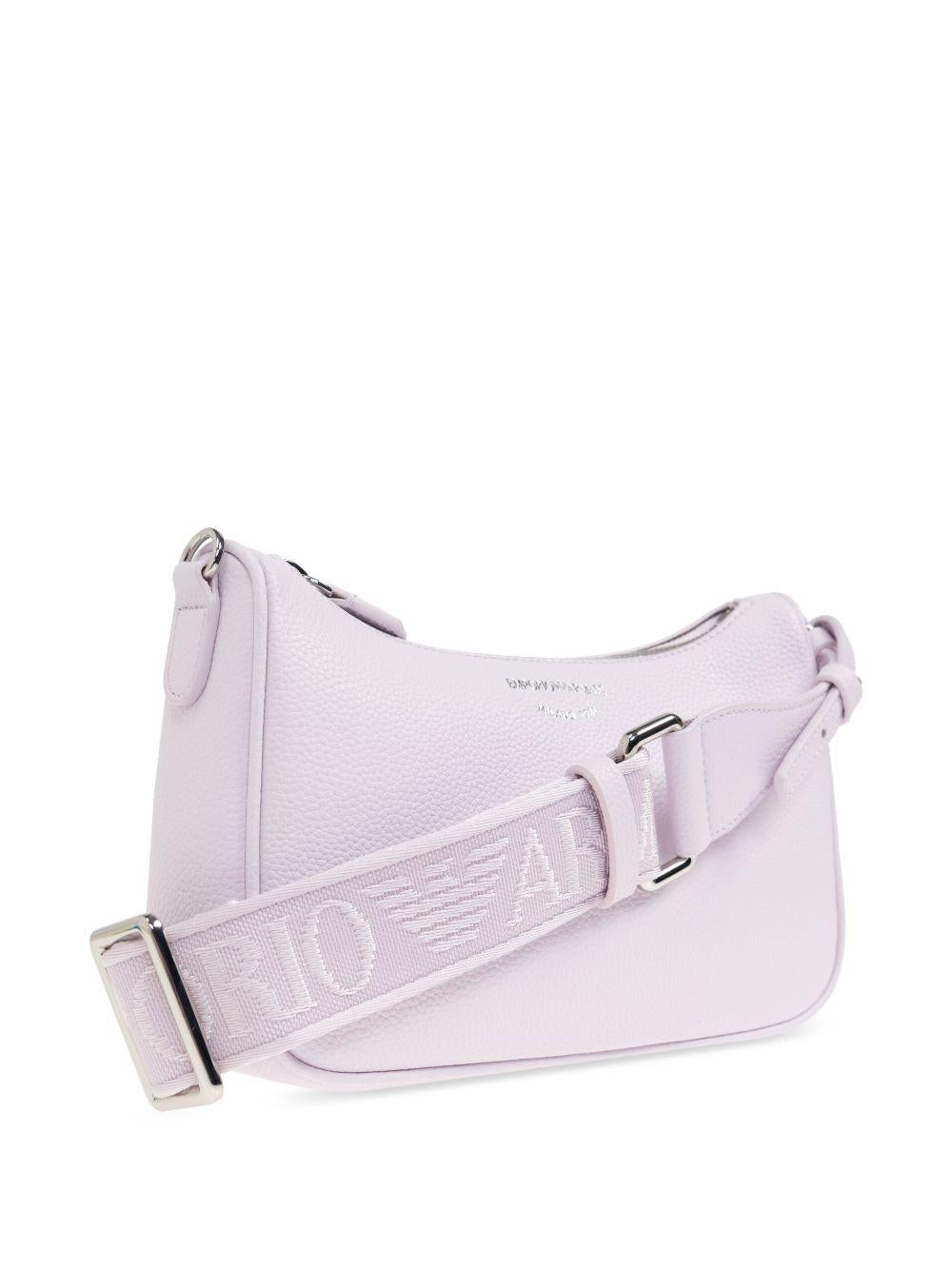 Borsa a spalla rosa stampa cervo EW000539AF12036 M4033 EMPORIO ARMANI