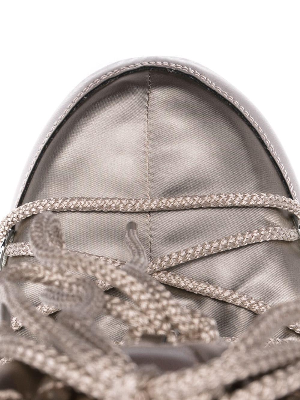 Stivale platino Icon Glance raso - Preludio Moda