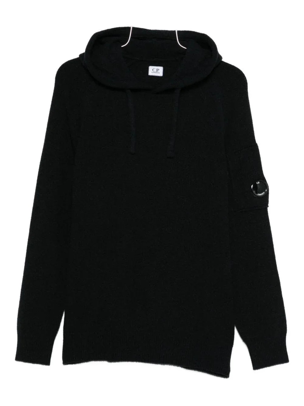 Felpa con Cappuccio e Dettaglio Lens - Preludio Moda