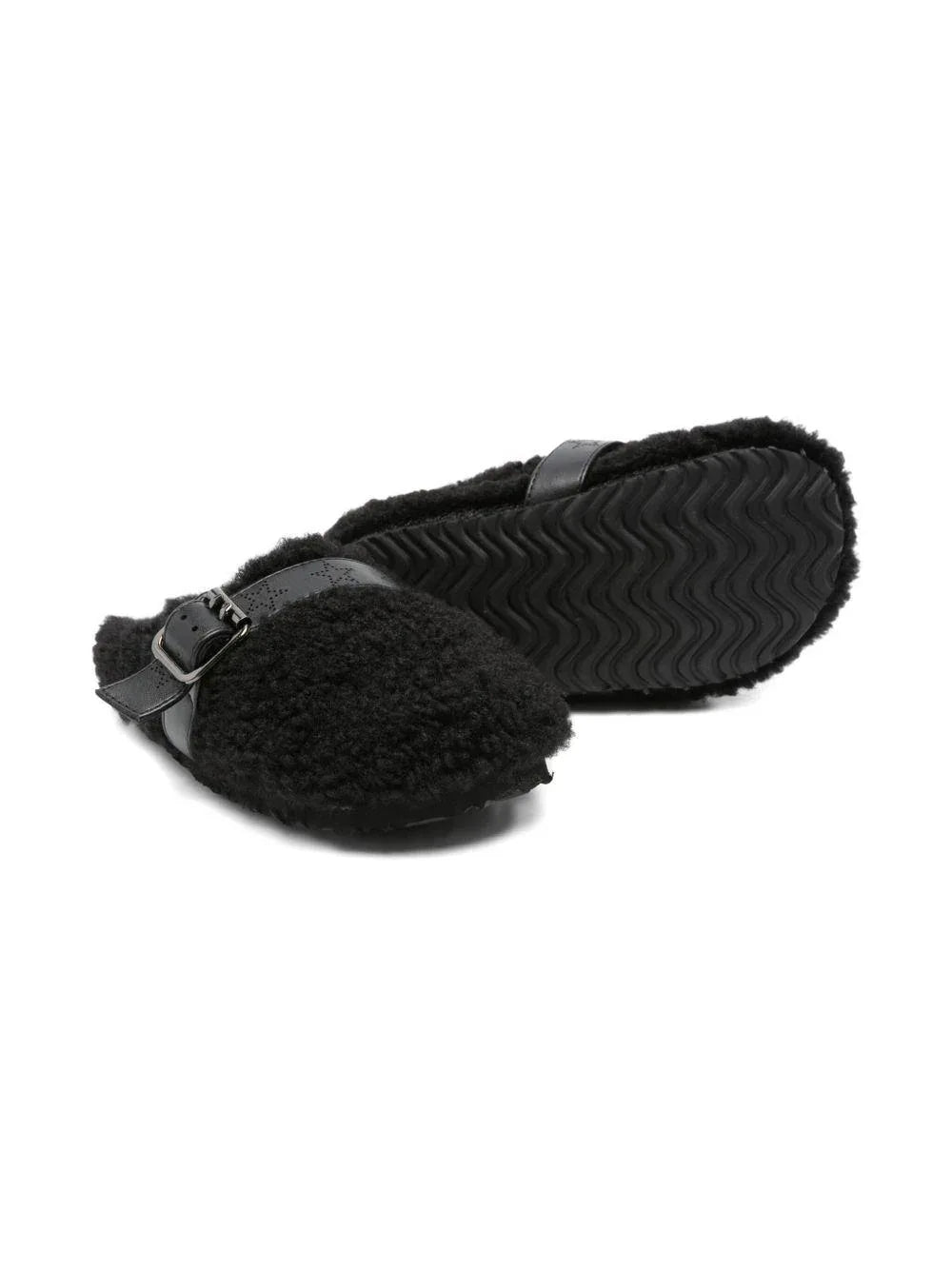 Slippers con Fibbia e Motivo a Stelle - Preludio Moda