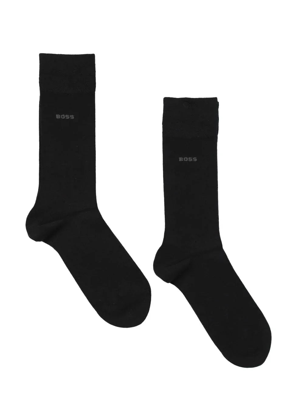 Calzini neri mini logo boss - Preludio Moda