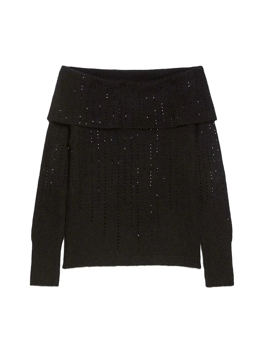 Maglia Giotto nera - Preludio Moda