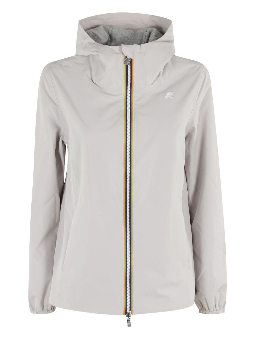 Giubbino marguerite stretch poly jersey beige