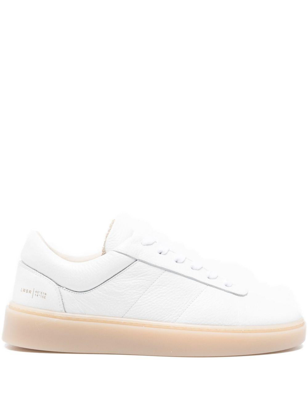 Sneakers volanti bianche con lacci L1SFW25265254 A001 LOW BRAND