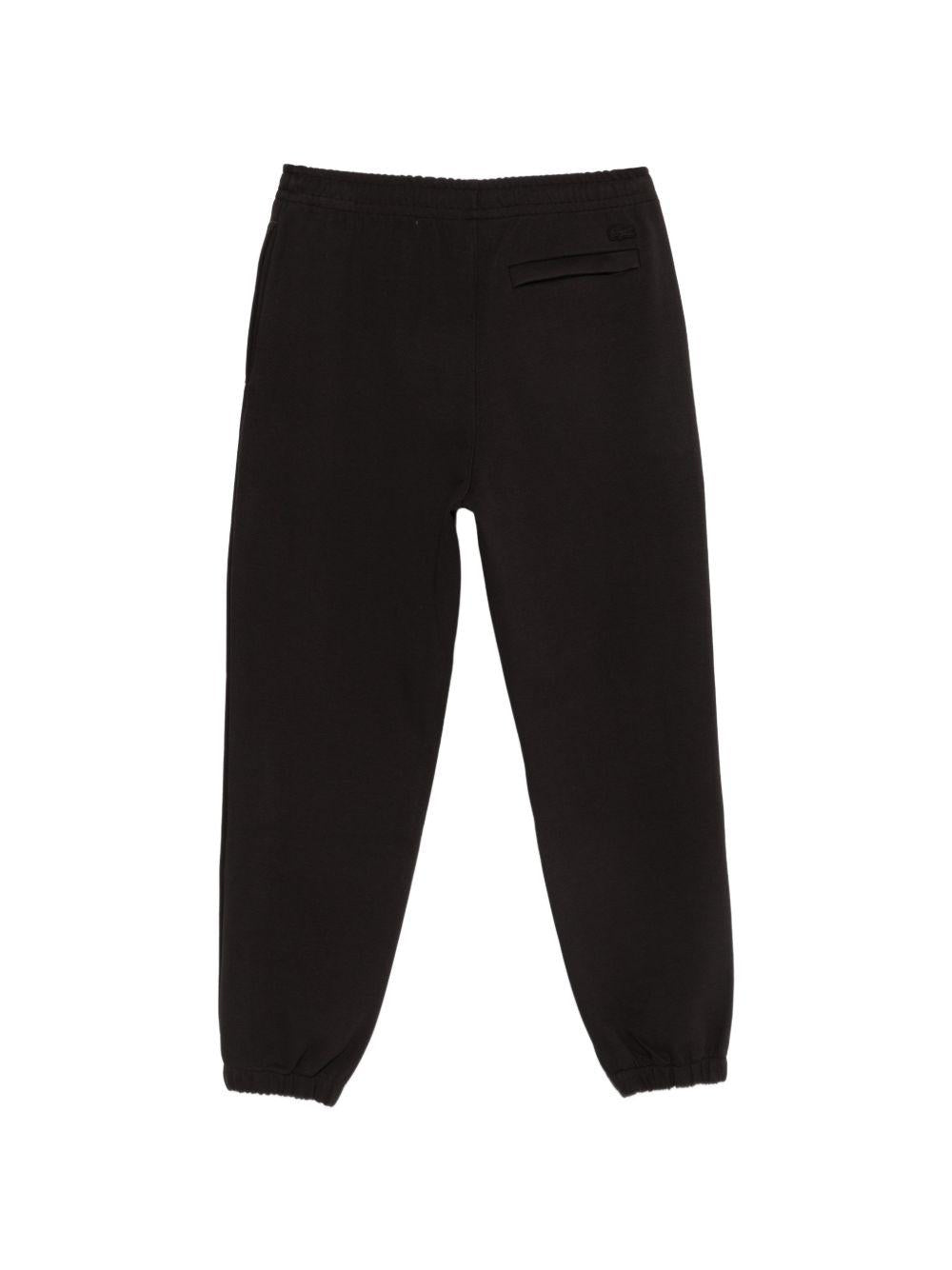 Pantaloni in cotone con orlo elasticizzato XH0033 3LA LACOSTE