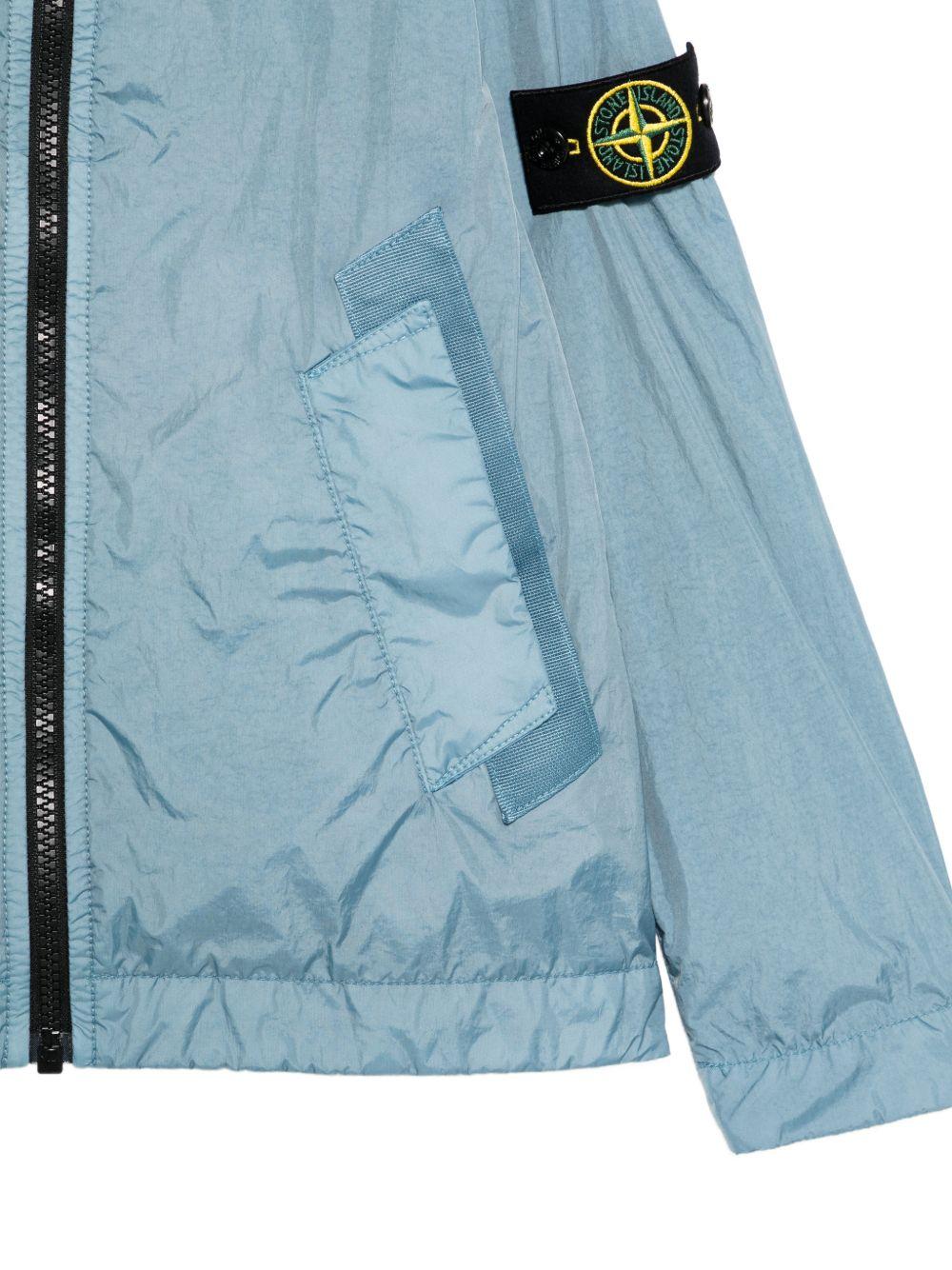 Giacca con cappuccio in poliammide L1S164100003S0A23 V004A STONE ISLAND KIDS