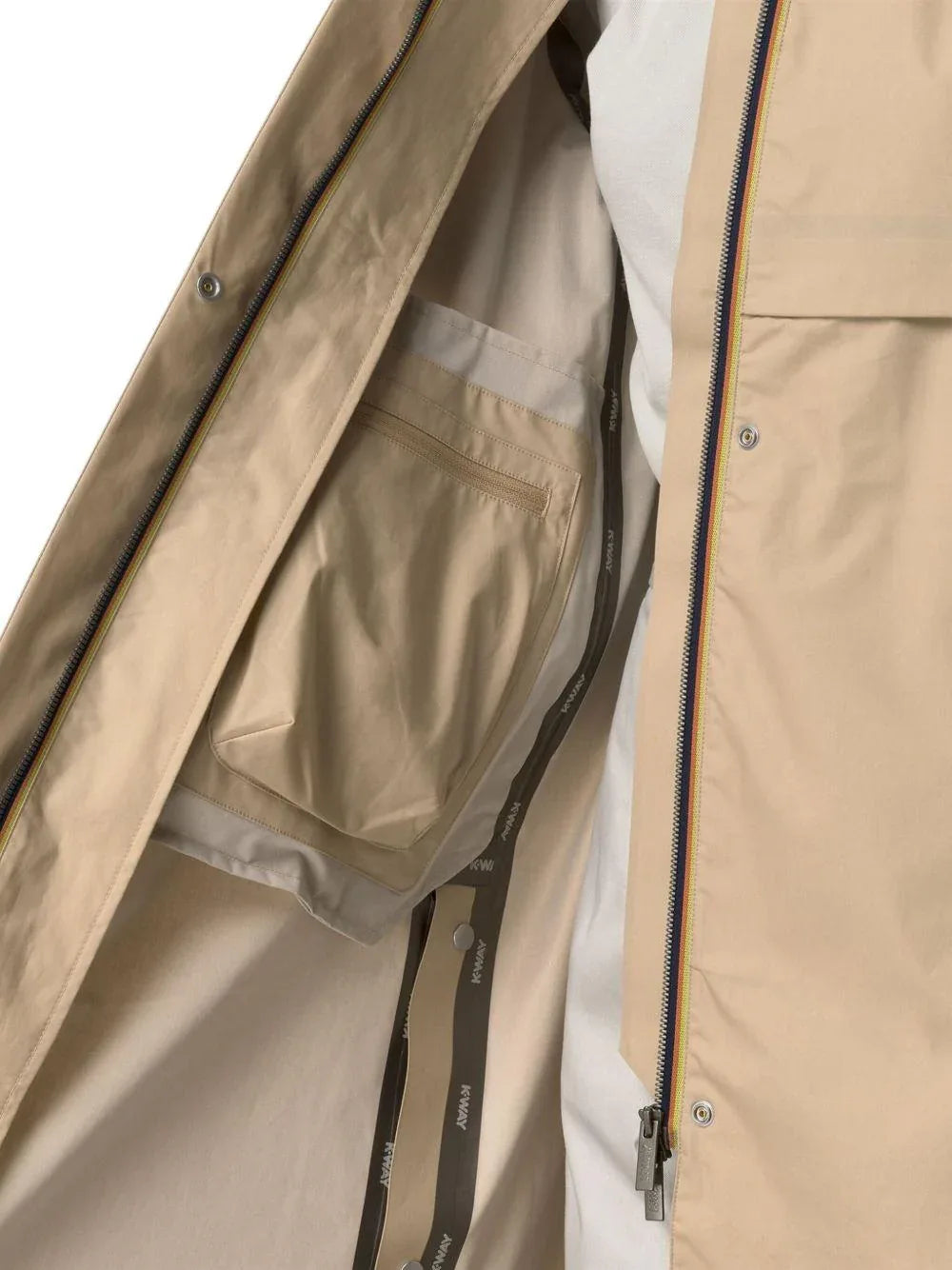 Trench jesy 3l poplin beige rope - Preludio Moda