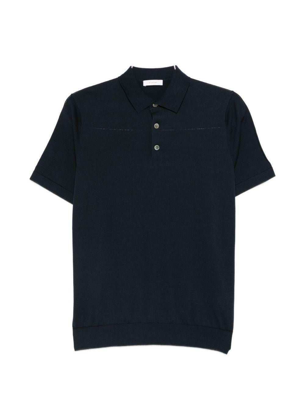 Polo in cotone con colletto classico DK17037 BLUNOTTE DIKTAT