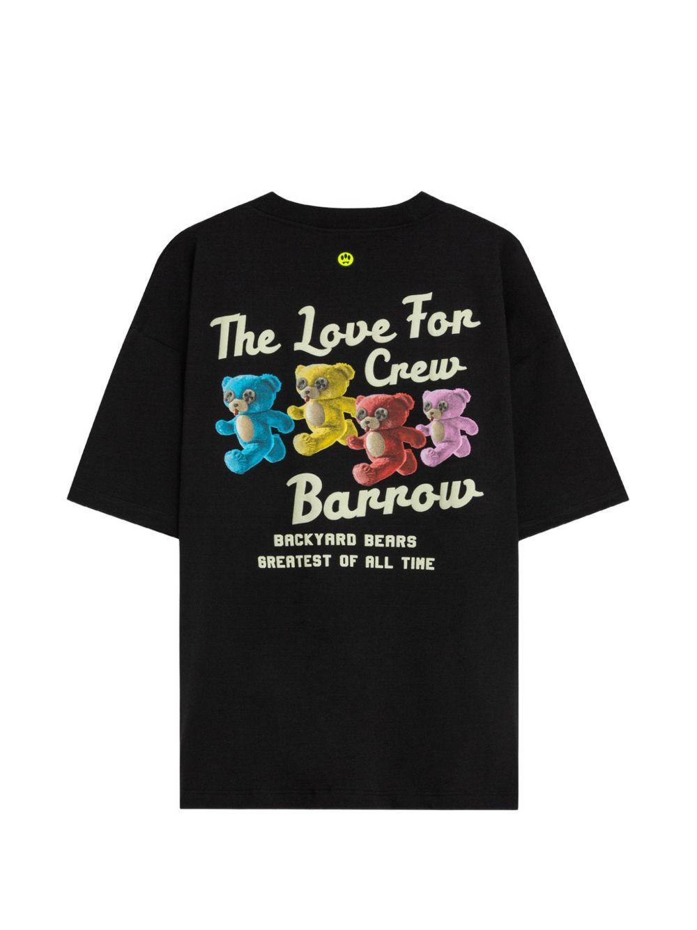 T-shirt in cotone girocollo S6BWUATH077 110 BARROW