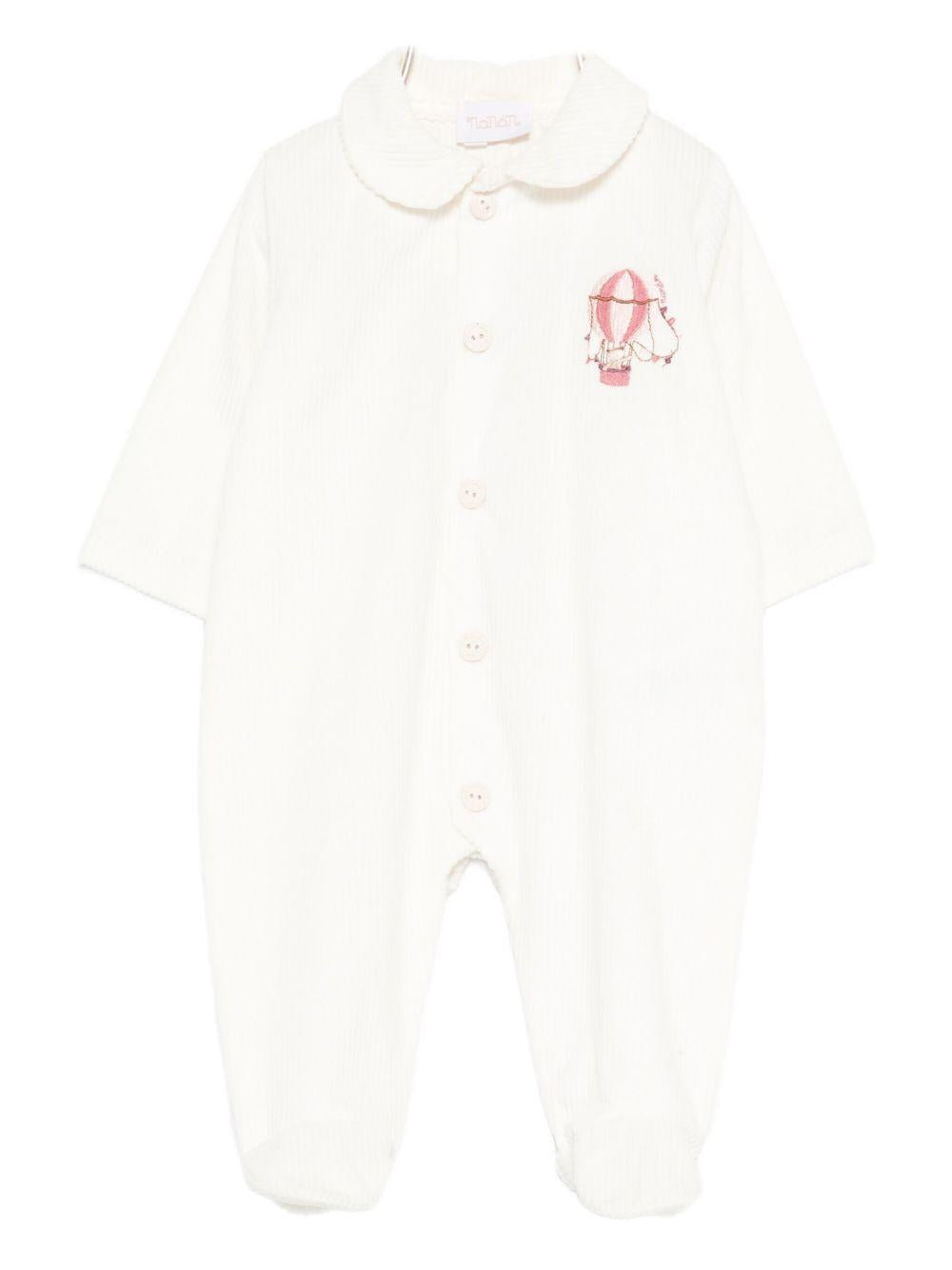 Tutina panna con bottoni I254210 PANNA NANAN KIDS