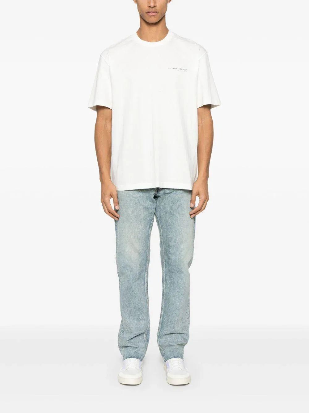 T-shirt bianca mask authentic retro - Preludio Moda