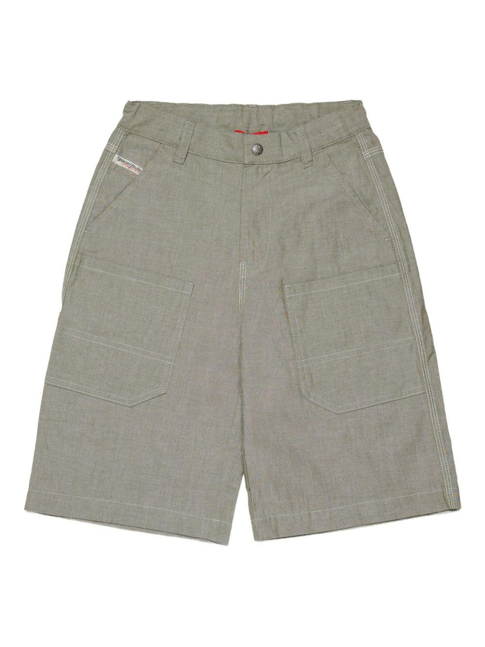 Shorts con tasche applicate J02678KXBSN K511 DIESEL KIDS