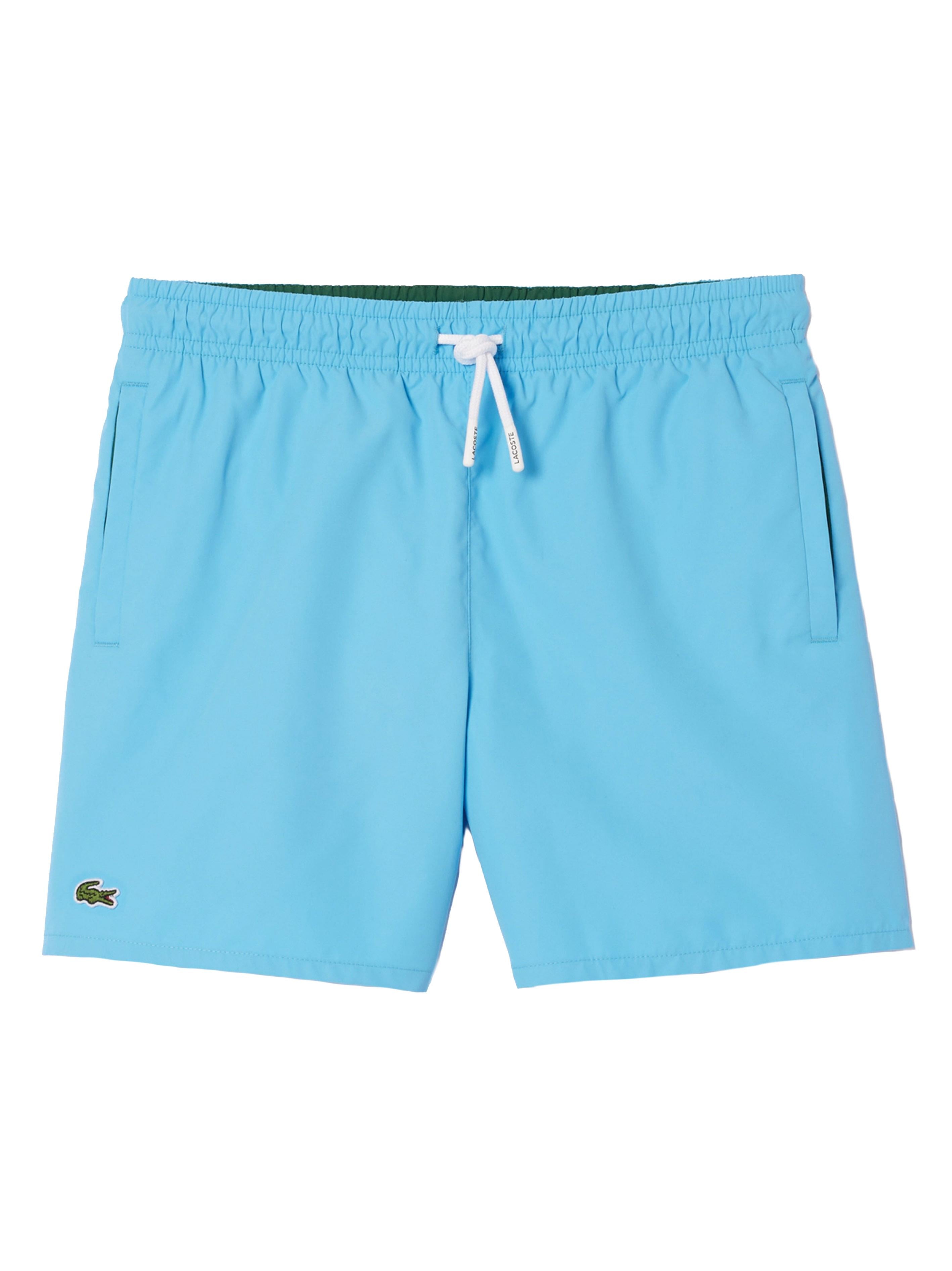 Costume azzurro tinta unita MJ4756 INI LACOSTE KIDS