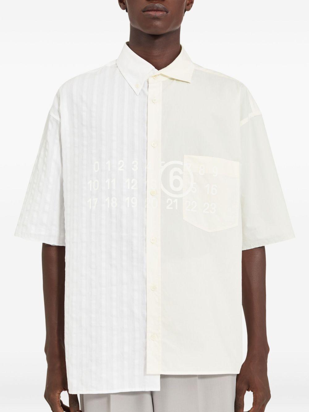 Camicia a maniche corte SH0DR0007MTN135 961 MM6 MAISON MARGIELA