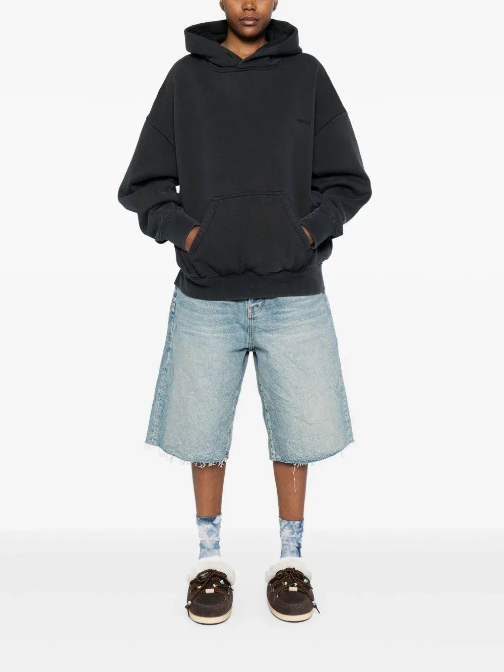 Felpa con Cappuccio e Logo - Preludio Moda