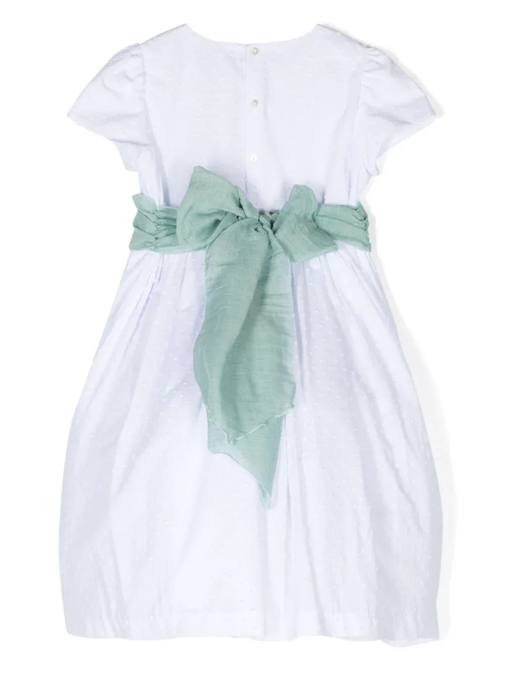 Abito bianco pois - Preludio Moda