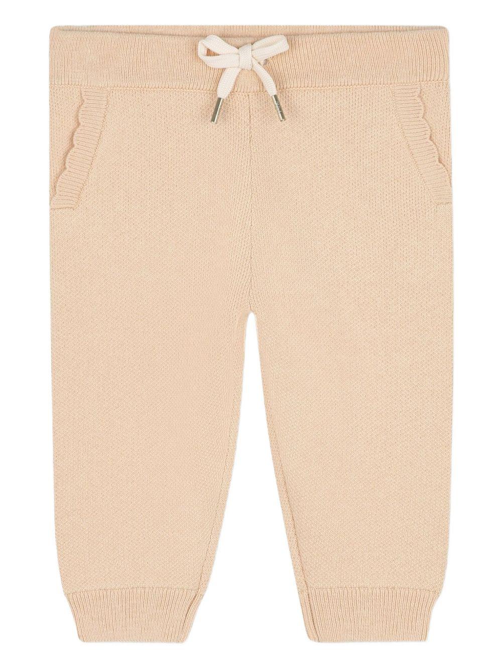 Tuta Sportiva con Cappuccio e Logo Ricamato C20721 257 CHLOE KIDS