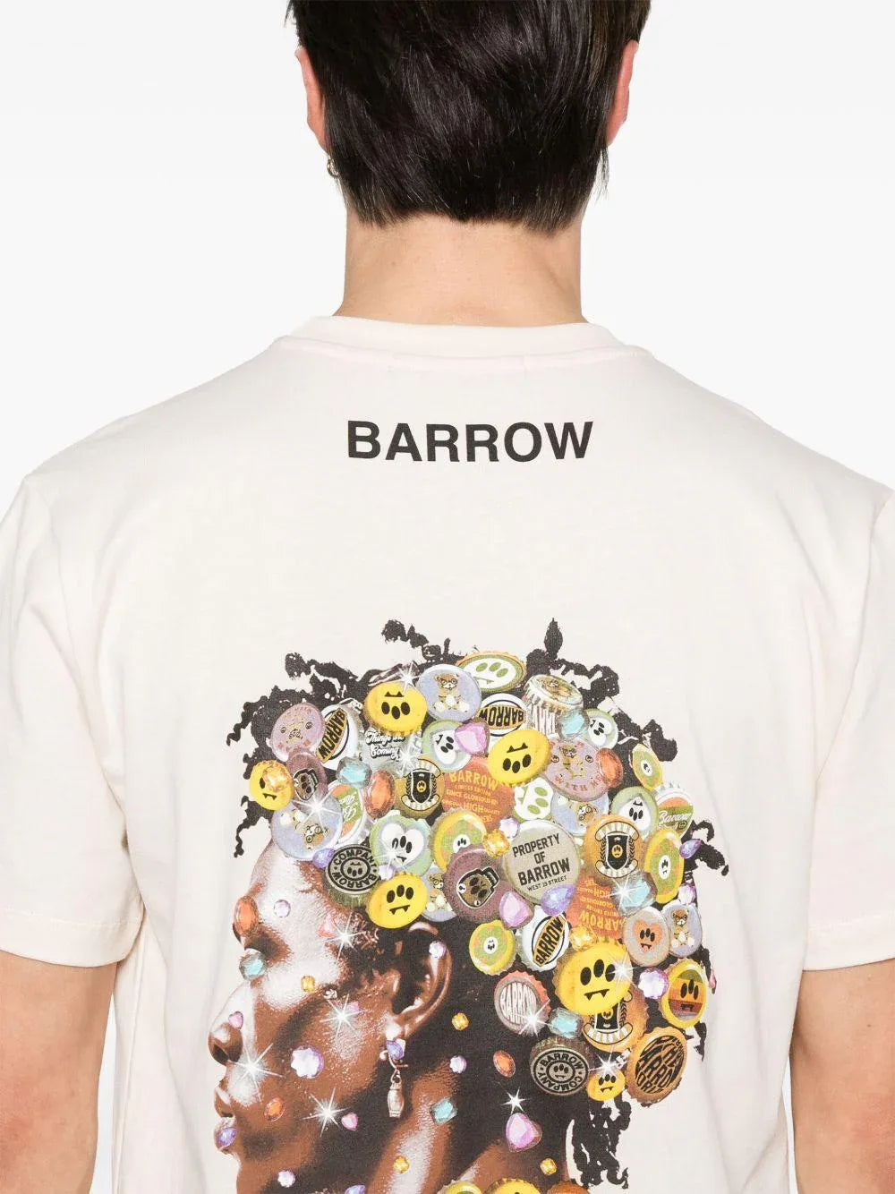 T-shirt vaniglia creative madness barrow - Preludio Moda