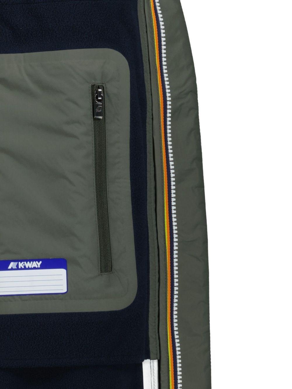 Parka Thomas verde militare con cappuccio K7126WW AF0 K-WAY