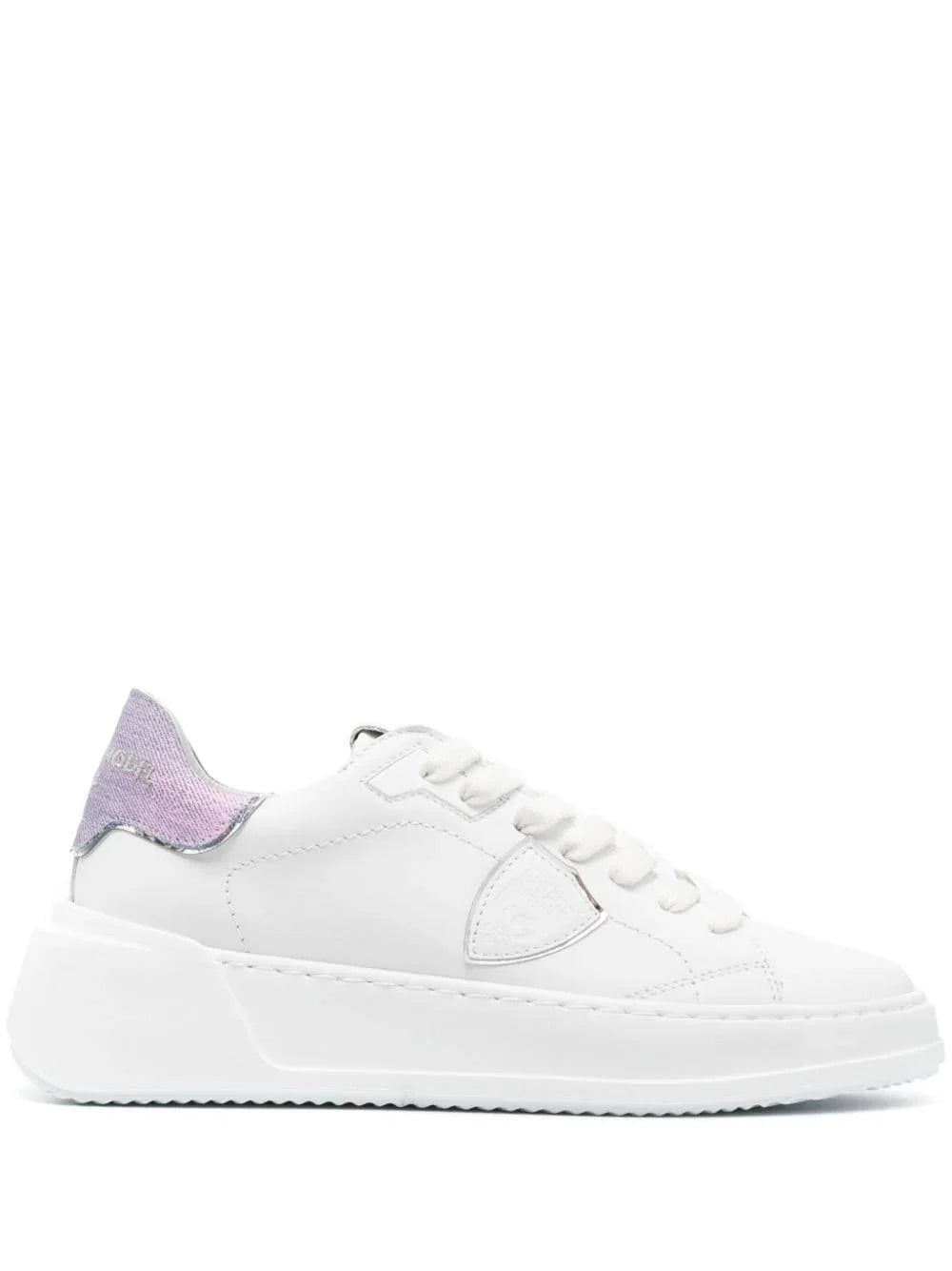 Sneakers Tres Temple bianche/lilla donna - Preludio Moda
