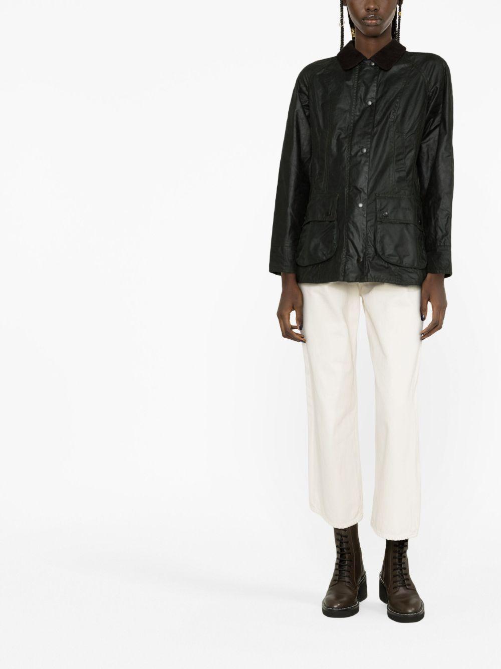 Giacca con Colletto Classico e Tasche con Patta LWX0667 SG91 BARBOUR