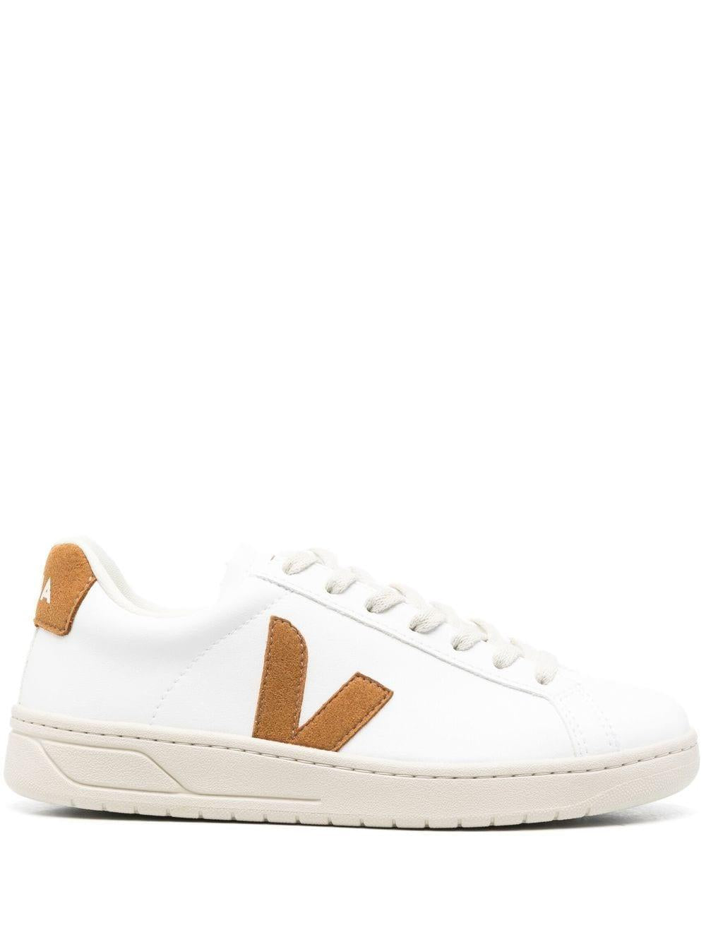 Sneakers urca bianche/cammello UC0703151 WHITECAMEL VEJA