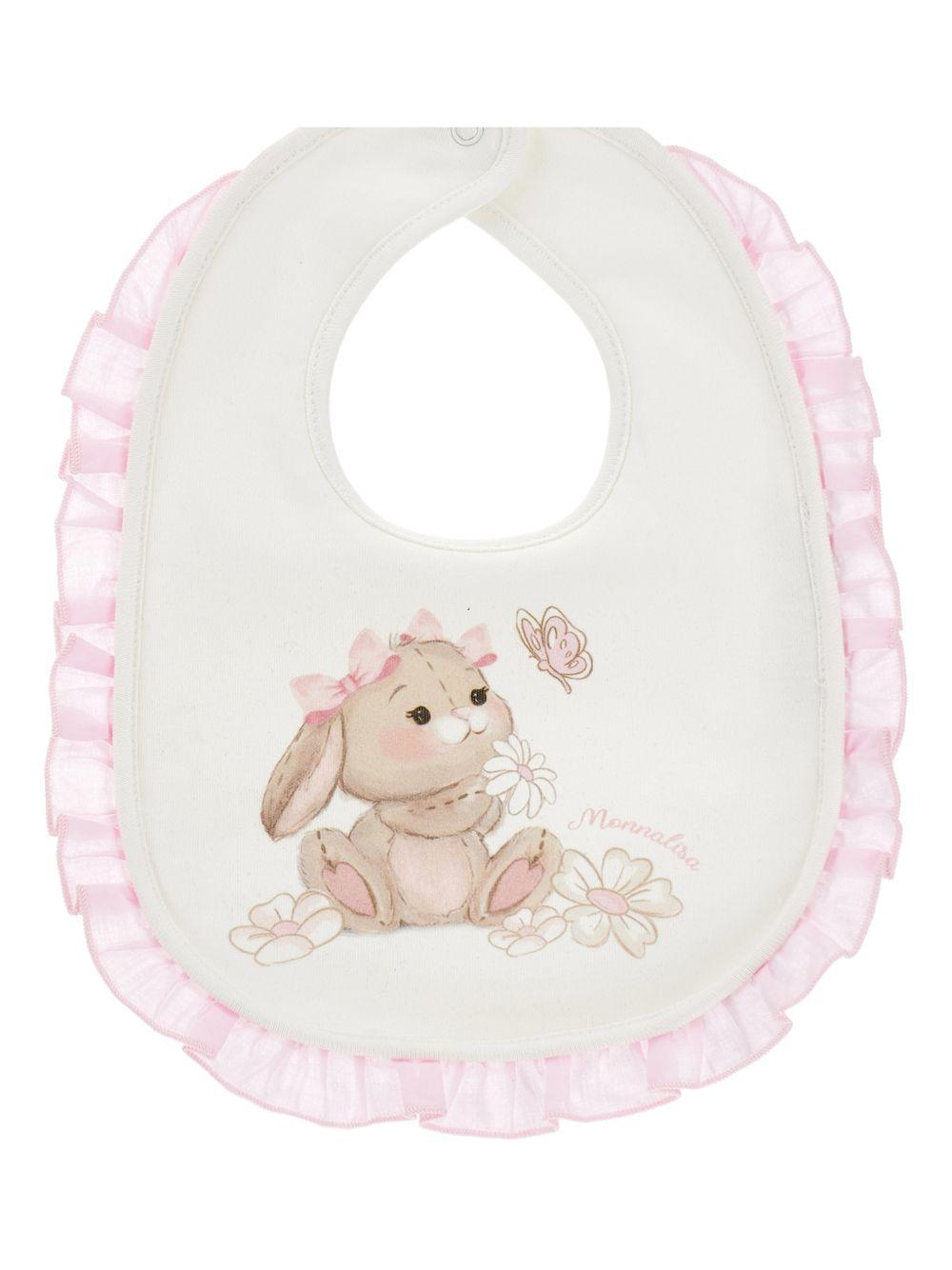 Tutina con cappello e bavaglino 35G5187000 0001 MONNALISA KIDS