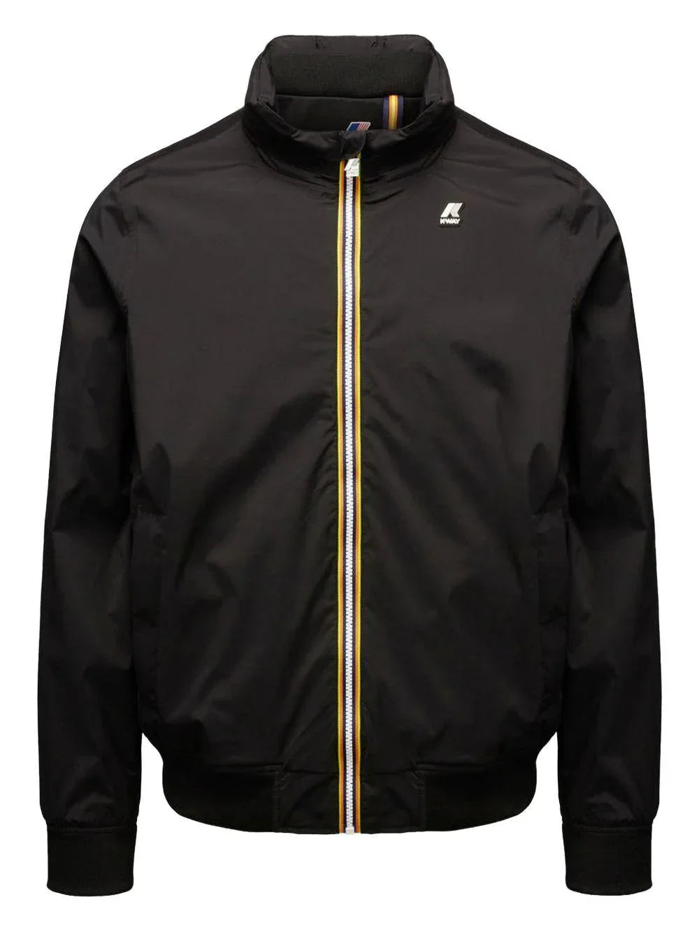 Giubbino Amury stretch nylon jearsy nero - Preludio Moda