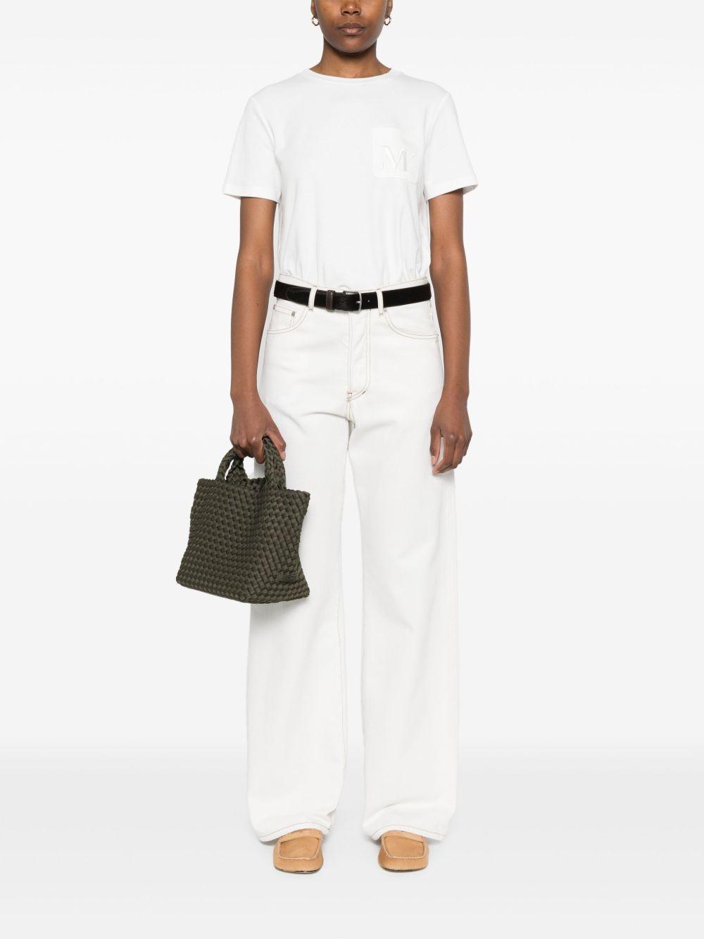 T-shirt bianca in cotone 2529976011600 001 MAX MARA 'S