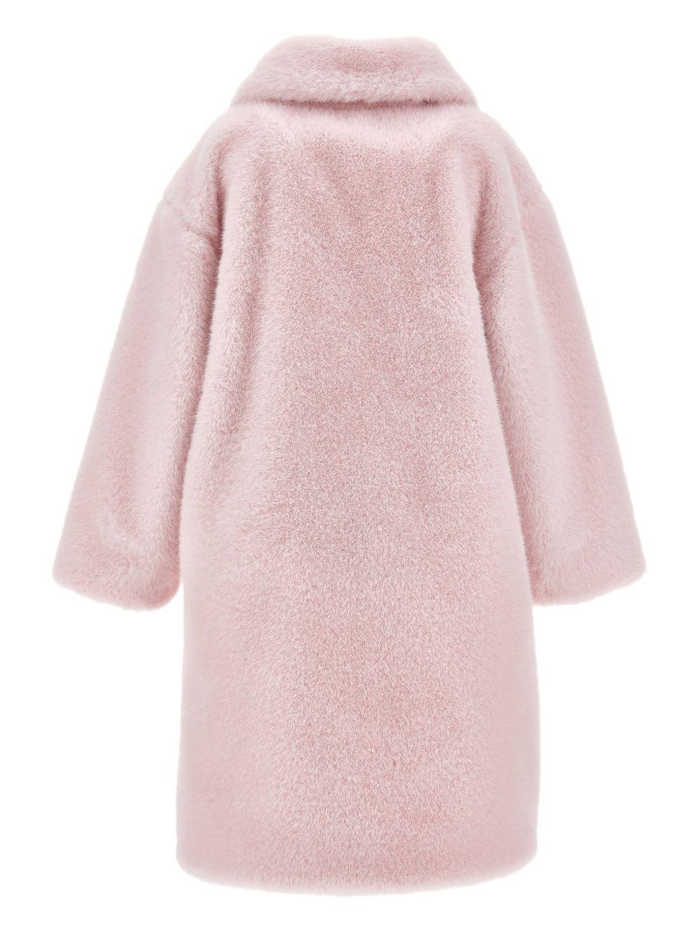 Cappotto Monopetto Rosa Chiaro - Preludio Moda