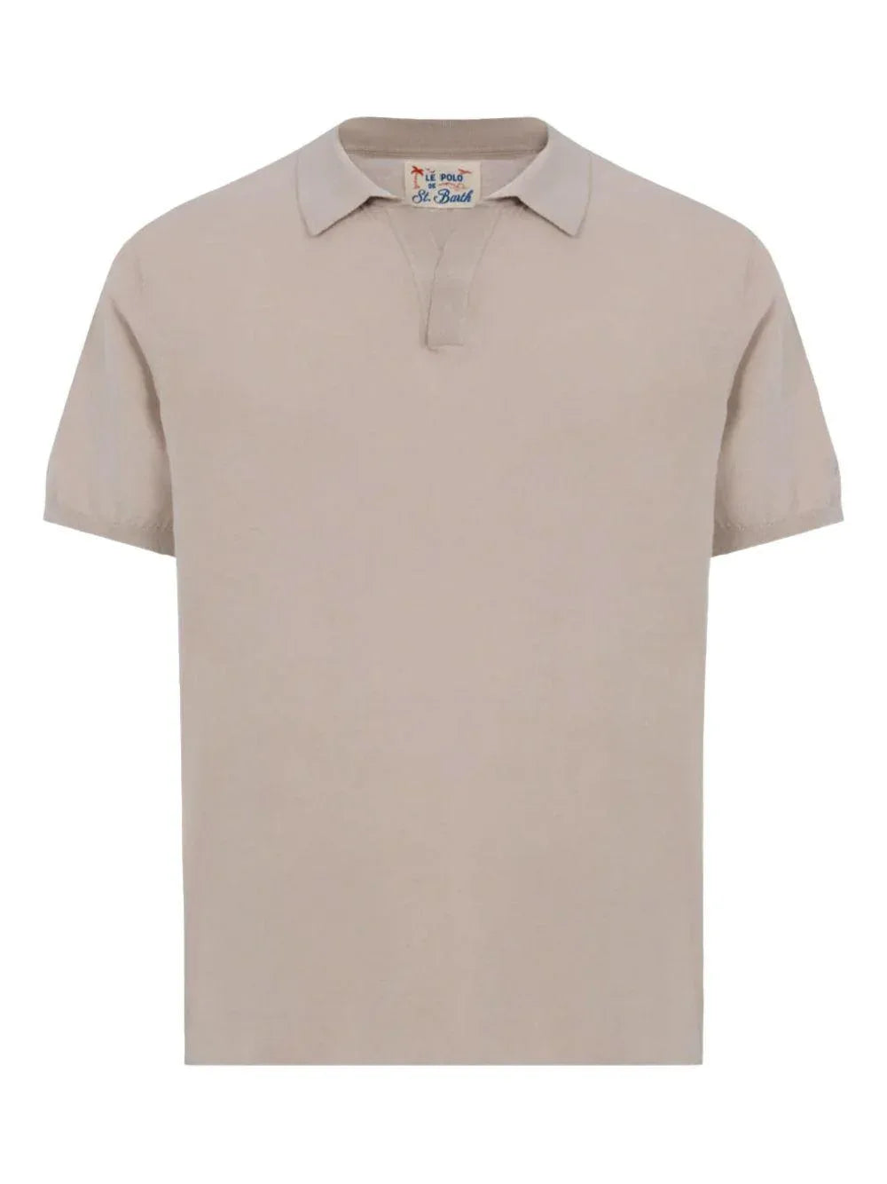 Polo Sloan in maglia grigio pietra - Preludio Moda