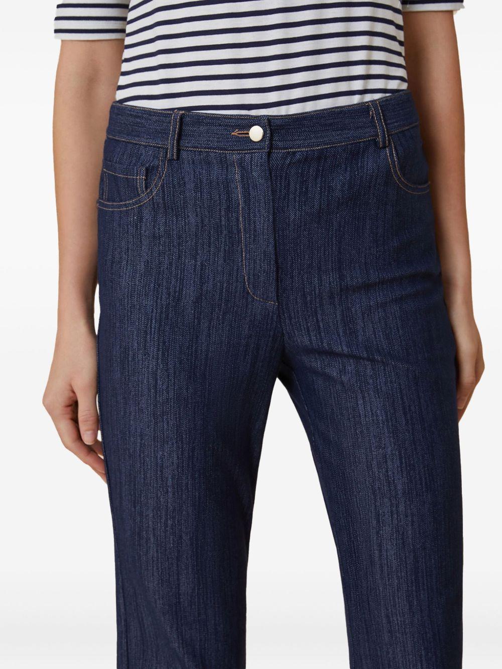 Pantalone dritto Eliseo blu - Preludio Moda