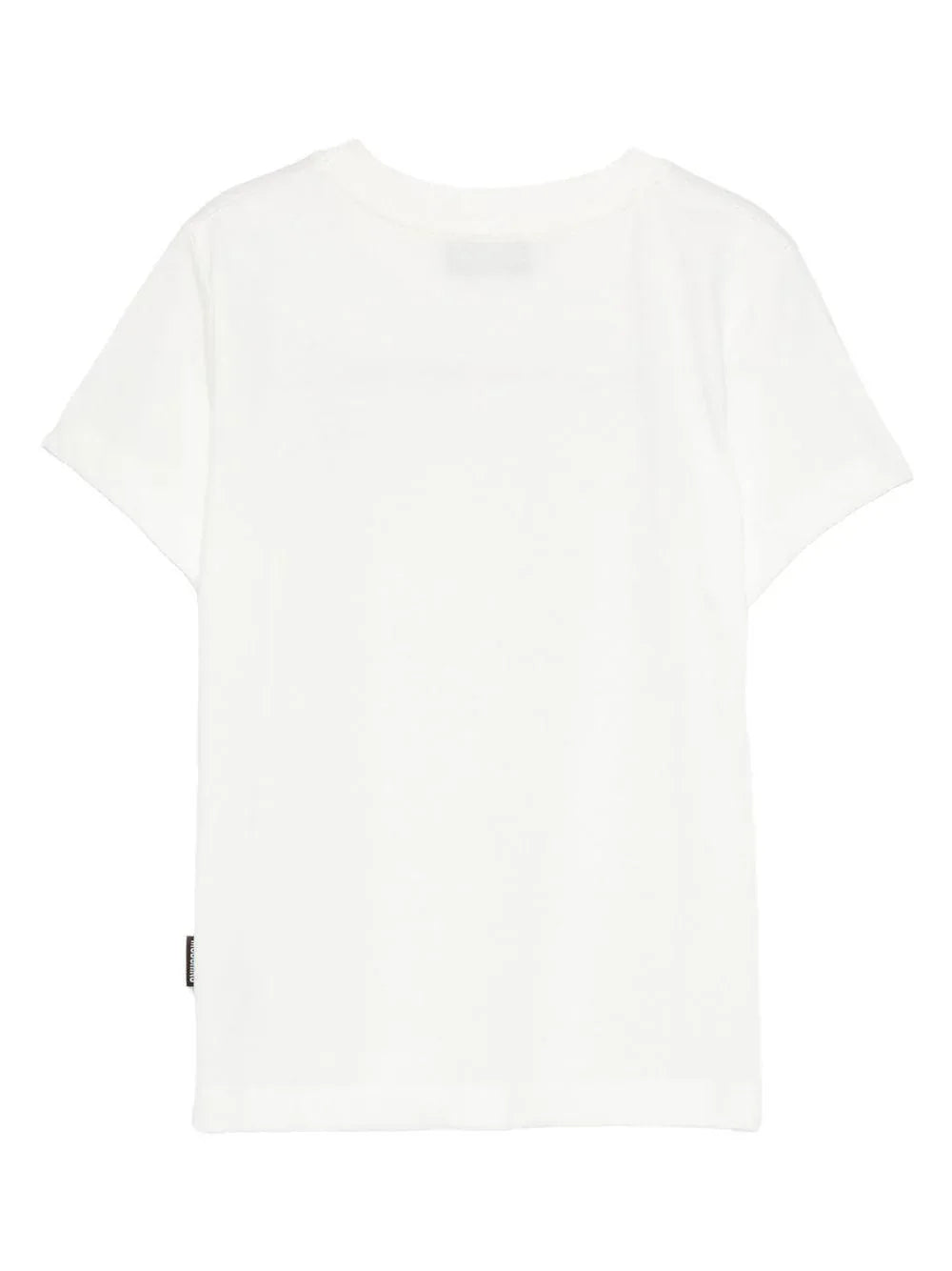 T-shirt Bianca con Ricamo Orsetto - Preludio Moda