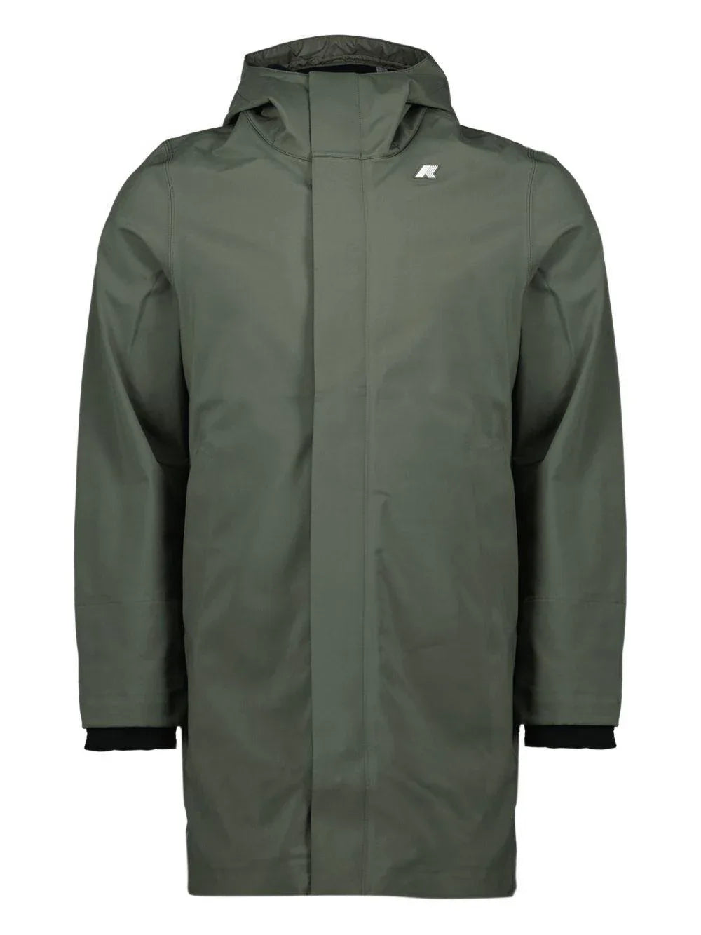 Parka Thomas verde militare con cappuccio - Preludio Moda
