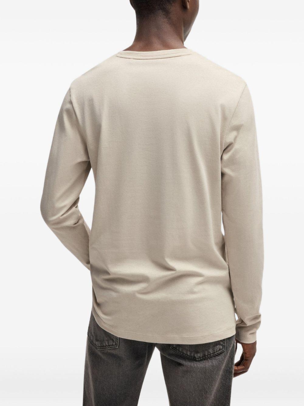 Maglia Taks  mini logo petto beige 50512111 271 BOSS