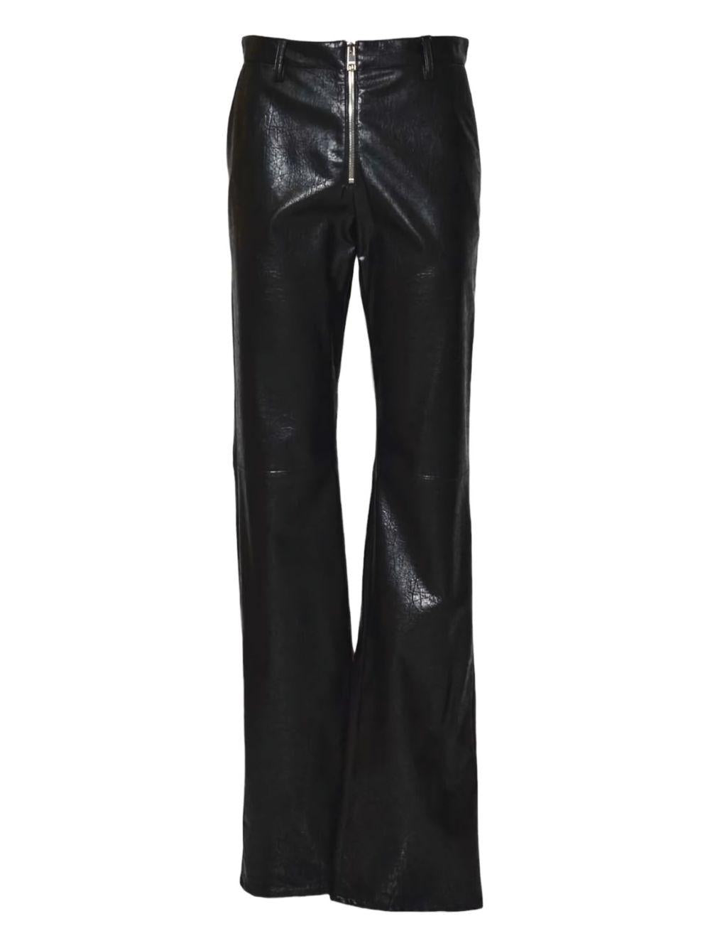 Pantaloni neri con zip 3941MDP11257616 99 MSGM