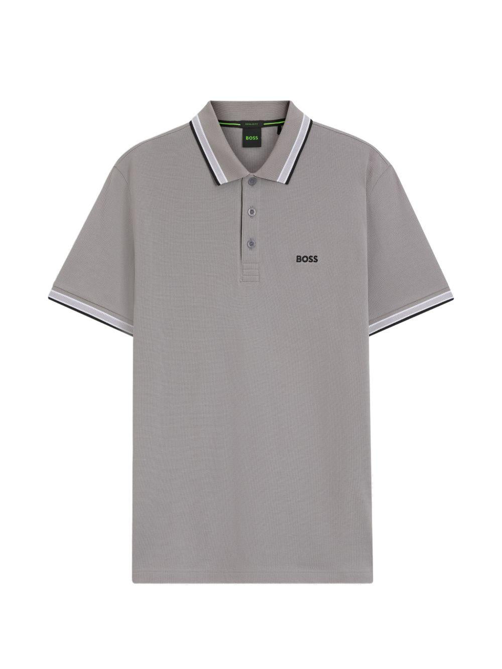 Polo con placca bottoni 50469055 068 BOSS