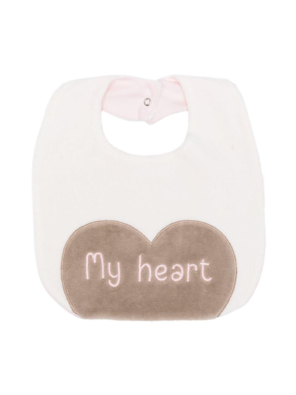 Bavetta panna-rosa "my heart" - Preludio Moda