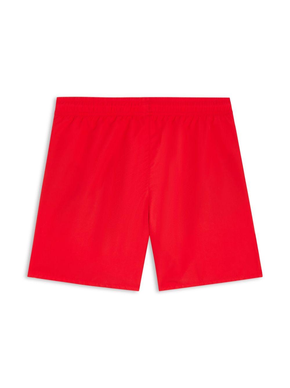Costume rosso tinta unita MJ4756 6GC LACOSTE KIDS