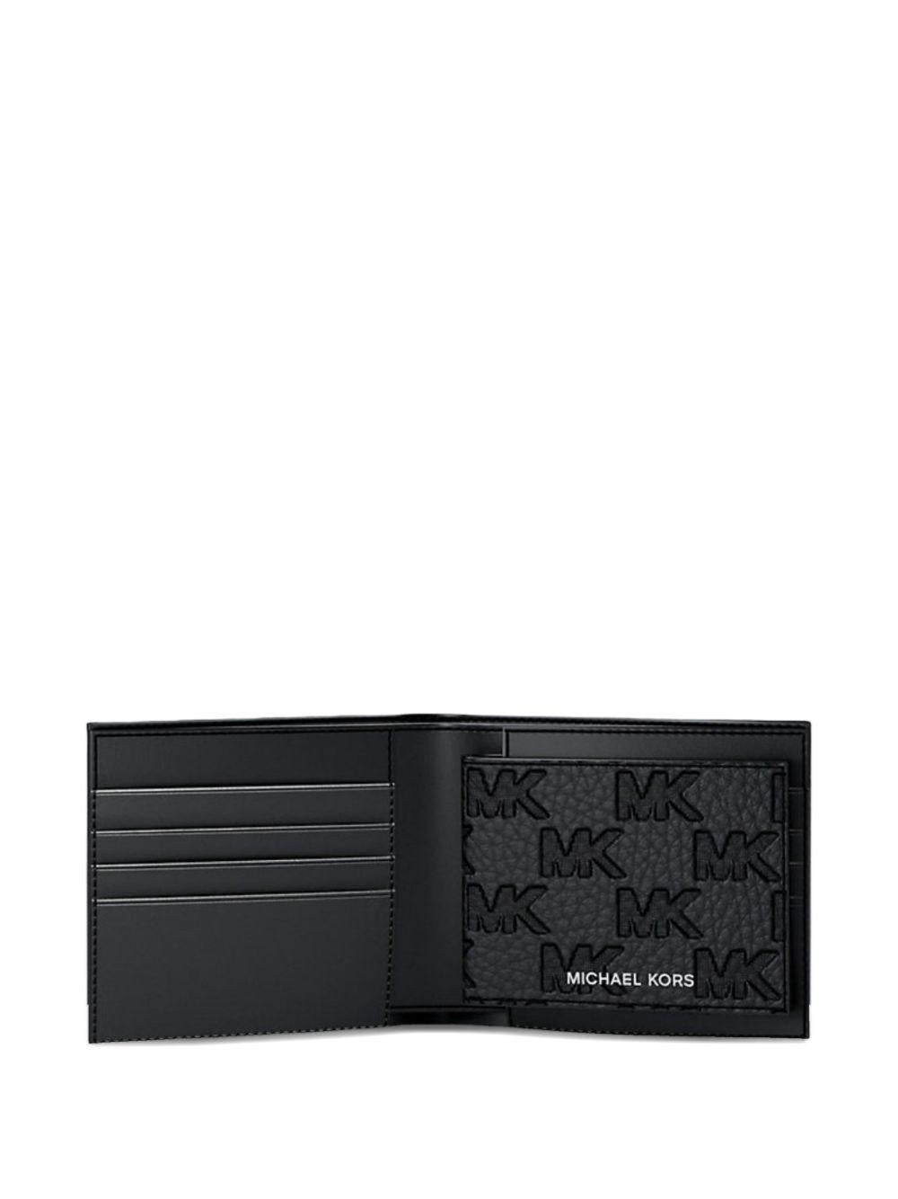 Portafoglio bifold con logo embossed 39S6LHDF2L 001 MICHAEL KORS