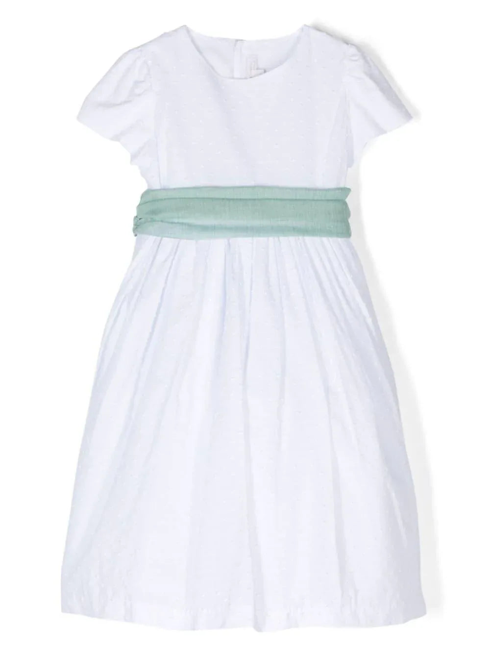 Abito bianco pois - Preludio Moda