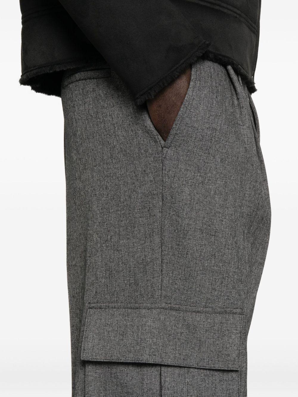 Pantaloni cargo sartoriali grigi - Preludio Moda