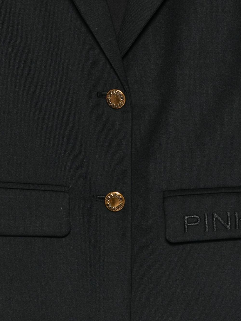 Giacca nera con maniche a palloncino - Preludio Moda