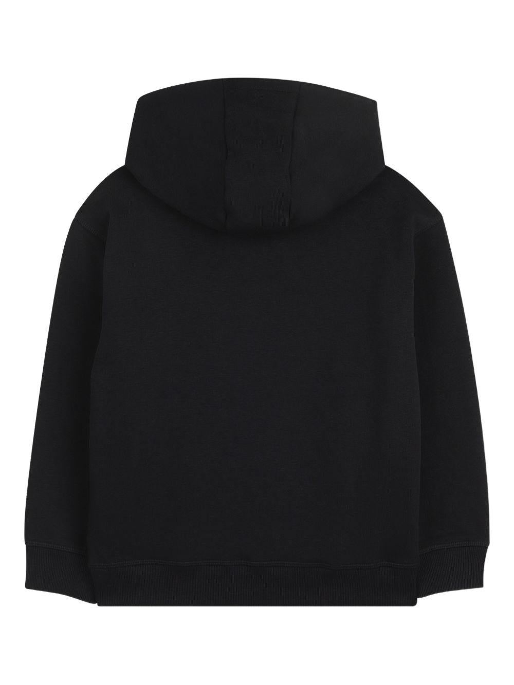 Felpa con cappuccio e logo frontale G01007 09B HUGO KIDS