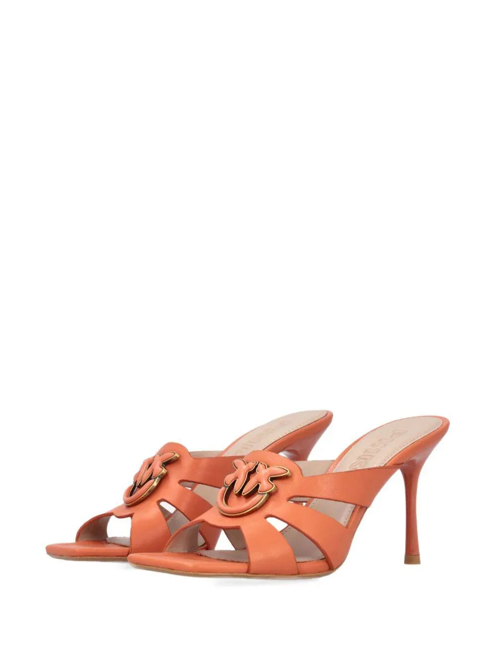 Sandalo lisa 04 arancione fard - Preludio Moda